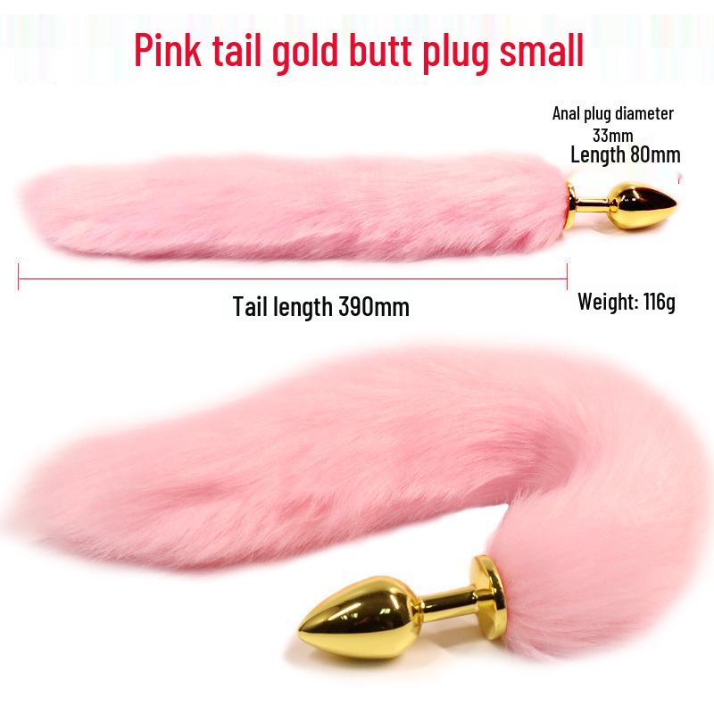 Fox Tail Mini Butt Plug - Adult SM Erotic Toy