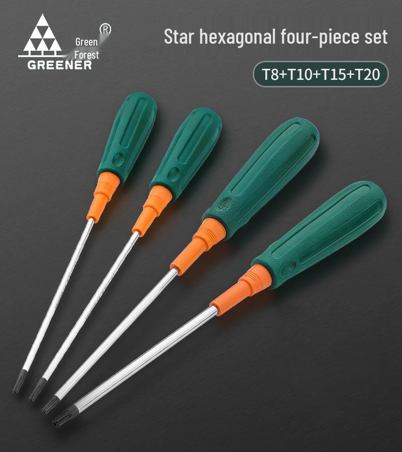 Hex Star T20-T30 Phillips Flower Screwdriver Set