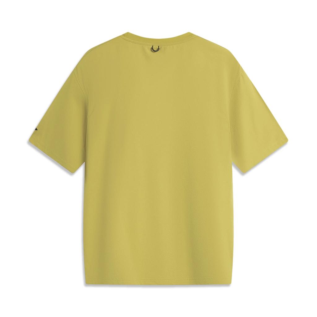 Li-Ning Outdoor Series Round Neck Pullover Letter Loose Comfortable Versatile Casual Simple Sports Short Sleeve T-Shirt Men T-Shirts ATSV201-1