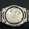 USED GENUINE VINTAGE SEIKO 5 AUTOMATIC JAPAN MENS BLACK DIAL WATCH a433325-2 R115-a433325
