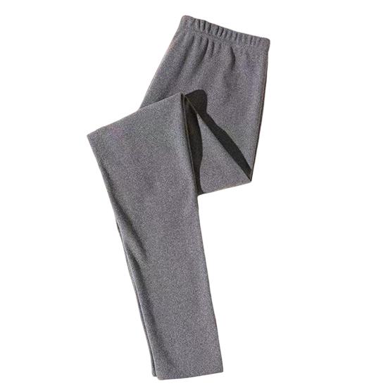 Dámské spodní kalhoty s vysokým pasem DE Velvet Skinny Fit dlouhé kalhoty na jógu jednobarevné zimní termo legíny na jógu