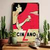 Vintage Cinco De Mayo Pour Metal Logo   Tin Wall Art with FauxVintage Finishes Perfect for Bars Cafes Garages Ho