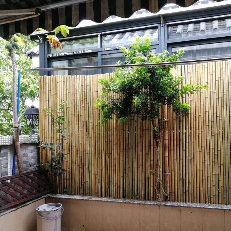 Outdoor Anti-Corrosion Bamboo Fence and Partition Screen