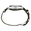 SEIKO 100-meter waterproof trendy style Automatic nylon strap 36.4mm same style for men and women black dial SRPJ85