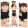 BZDOLL 55cm Full Silicone Reborn Baby Doll Toy Girl Boneca Vinyl Newborn Princess Toddler Bebe Alive Birthday Gift Shower Toy