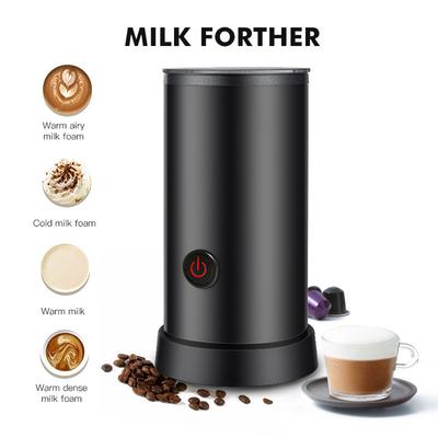 Hushålls Varm och Kall Latte Cappuccino Kaffe Mjölkskum Gör Maskin Automatisk Elektrisk Mjölkskummare