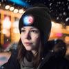 VAORLO Bluetooth Plush Hat Earphones With Flashlight HiFi Stereo Music Super Bass Headset HD Noise Cancel Headphone For All Smartphones