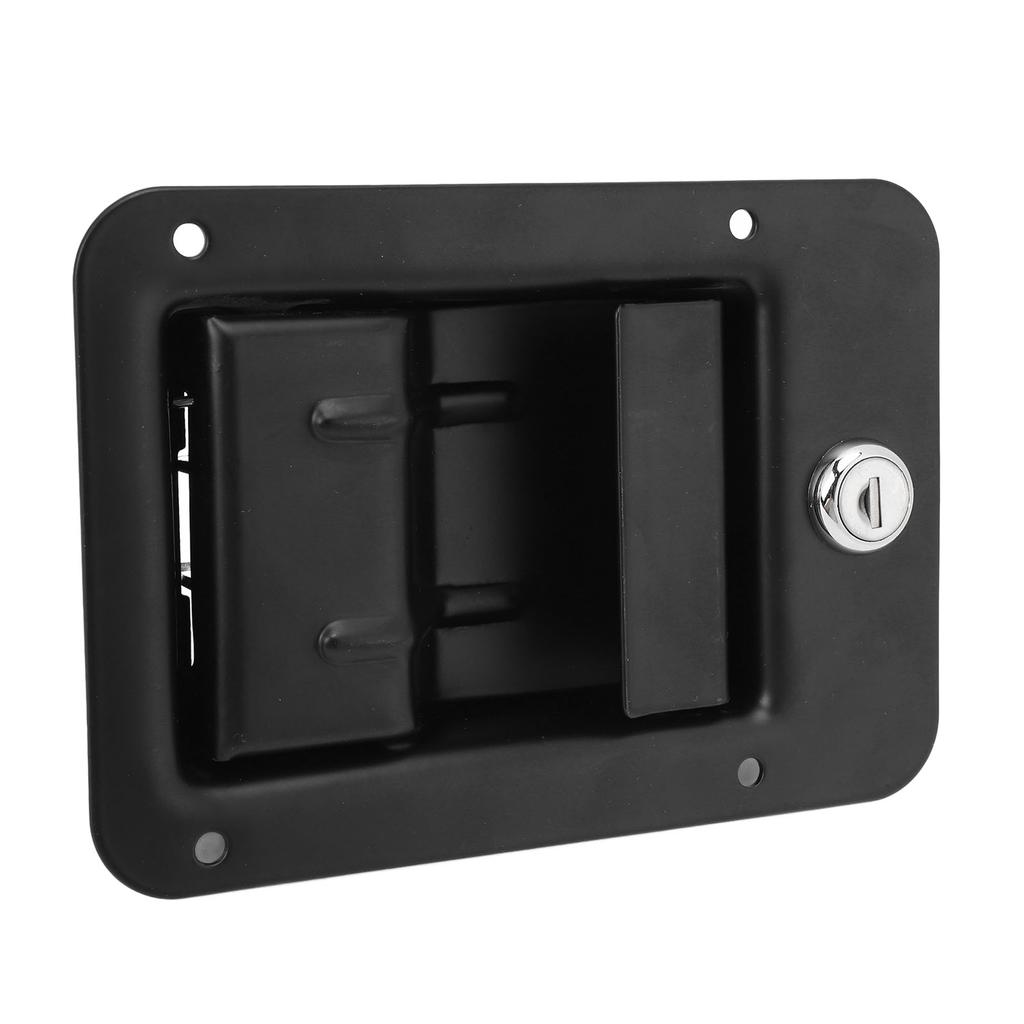 162 X 115mm Toolbox Handle Latch Heavy Duty Stainless Steel with Key Truck Tool Box Latch for Caravan RV Vehicles