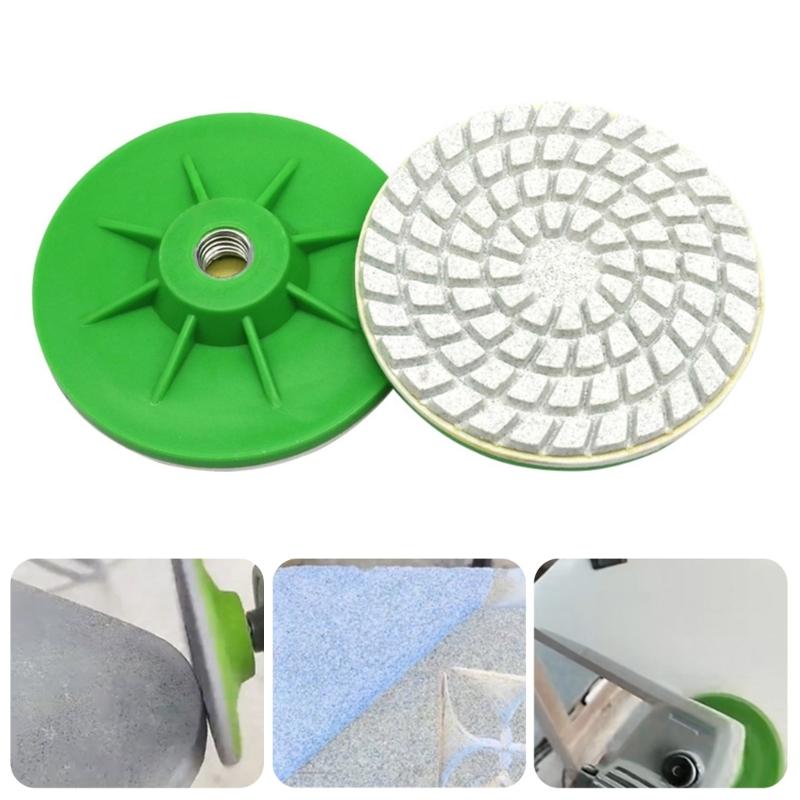 80mm Ceramic Tile Trimming Polishing Pads Wet Dry Stone Concrete Marble Sanding Grinding Disc Replacement