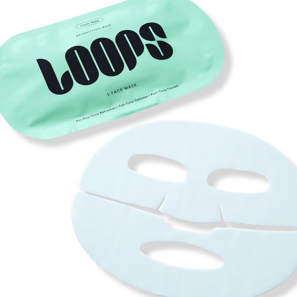

LOOPS Набор детоксифицирующих масок для лица Clean Slate, 5 карат