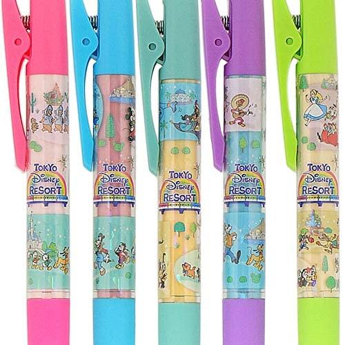 Mickey & Friends Druckbleistift-Set [Exklusiv im Tokyo Disney Resort] 5 Stifte Retro Disney Artikel Souvenir