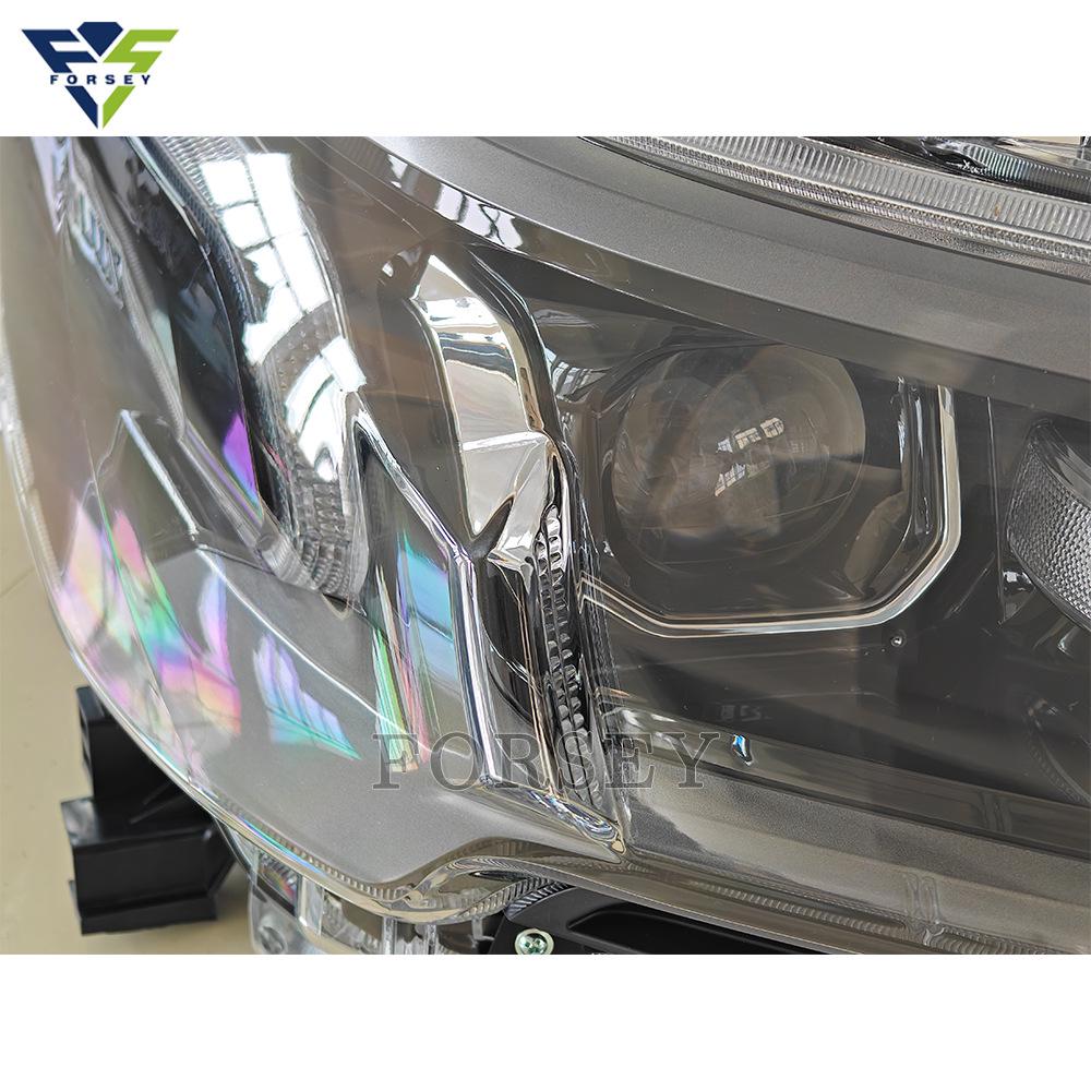 Sequential Turn Signal LED Projector Headlight with Daytime Running Lights for 2021+ Hilux Revo