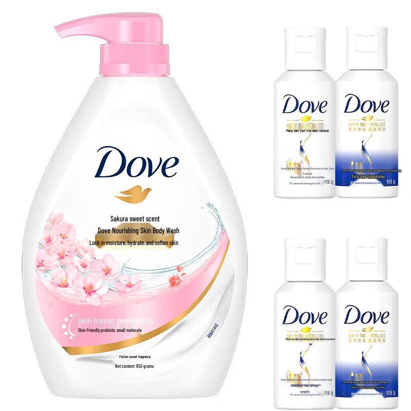 Dove Cherry Blossom Sweet Scent Nourishing Shower Milk Set