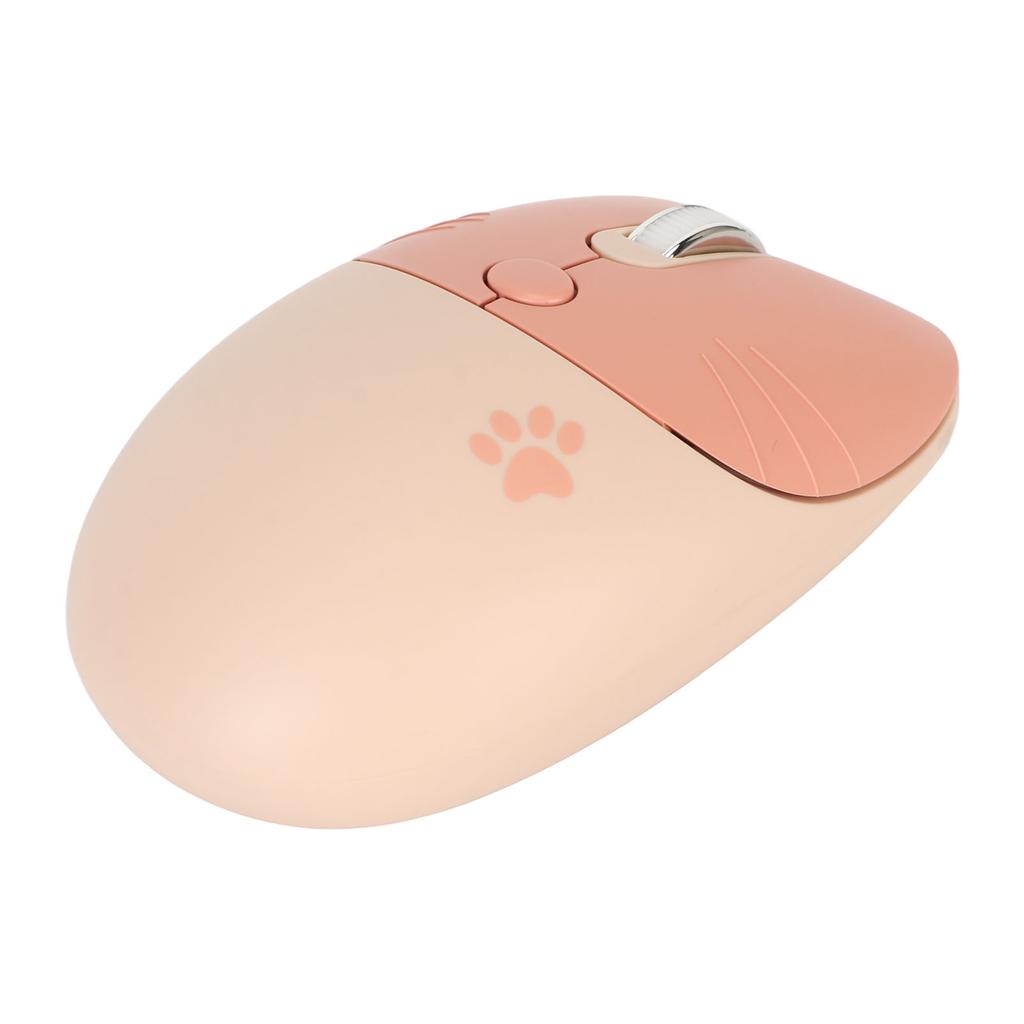 2.4G Cat Wireless Mouse Mute USB Receiver Cute Portable 3 Levels DPI Mouse for M3 Laptop Computor