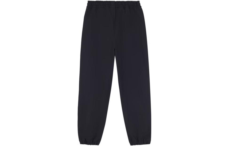 New Balance Knitted Sweatpants Women's Black Moderate Cuffed Pants AWP33306-BK