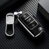 TPU Protector Shell Fob for Volkswagen VW Tiguan Polo Golf MK5 6 Passat Lavida Skoda Octavia Car Smart Key Cover Case Zr9