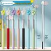 Telescopic Children's Pointer Pen: Stainless Steel Retractable Teaching Stick with Macaron Colors