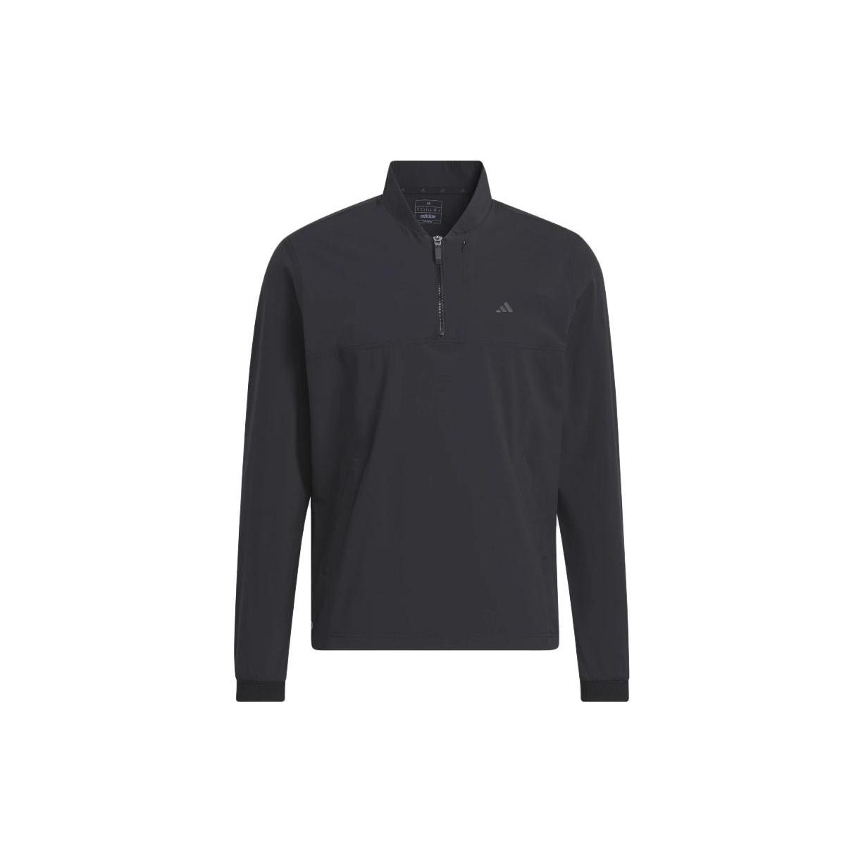 Adidas Sweatshirts Men s Black Stand Collar Moderate Other HS7582 S
