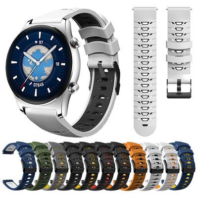 Silikon Armband Uhrband Für HONOR Watch GS 3/GS Pro/MagicWatch 2 46mm 42mm/ES Smartwatch Ersatzband Armband Zubehör