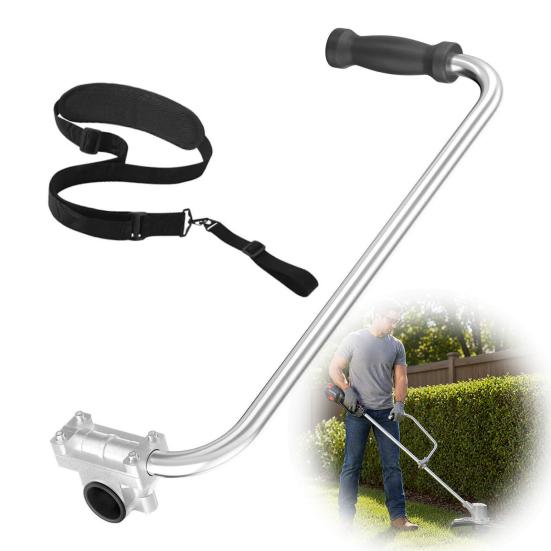 xiaobudian Trimmer Handle, Weed Eater Handle Extension, Ergonomic String Reduces Arm Fatigue Back Strain for Yard Care Landscaping