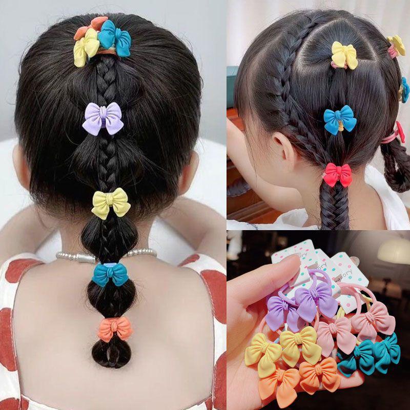 

Korean Princess Children s Hair Ties - Damage-Free & Cute Rubber Bands for Baby & Toddler Hair.