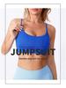 High-End Women's Summer Sports Yoga Bra with Chest Pad - Shockproof and Stylish