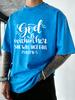 God Is Within Her She Well Not Fall Print Washed TShirt Men Loose Cotton T Shirts Soft ONeck Clothes Beach Vacation Streetwear