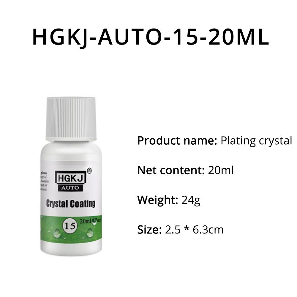 HVIERO-15 20ml/50ml/100ML Bildetaljer Polsk malingsrens Rust Tjæreflekkfjerner Ripereparasjonsmiddel Belegg Bilvask Glans
