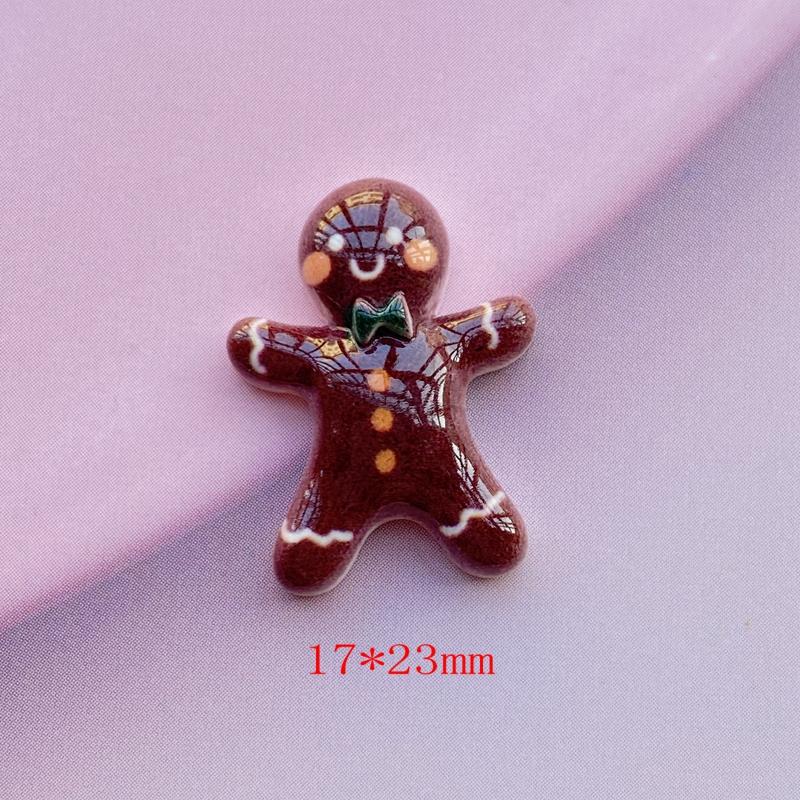 10/20Pcs New resin Cute Mixed Christmas series Flat back Cabochon Scrapbooking Hair bow Center Embellishments DIYAccessories F37