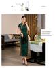 Elegante Qipao Retro 2021: Vestido de Talla Grande para Mujer Estilo Chino de Alta Gama