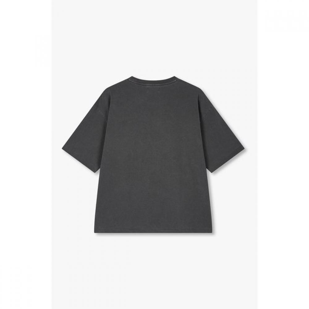 STUDIO TOMBOY GarmenT Dye Flower MoTif T shirT 9176322973cT