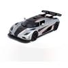 1/32 Koenigsegg ONE 1 Model sportovního auta z hliníkové slitiny Odlitky Kovové závodní vozidla Model Simulace Zvuk a světlo Dětská hračka Dárek