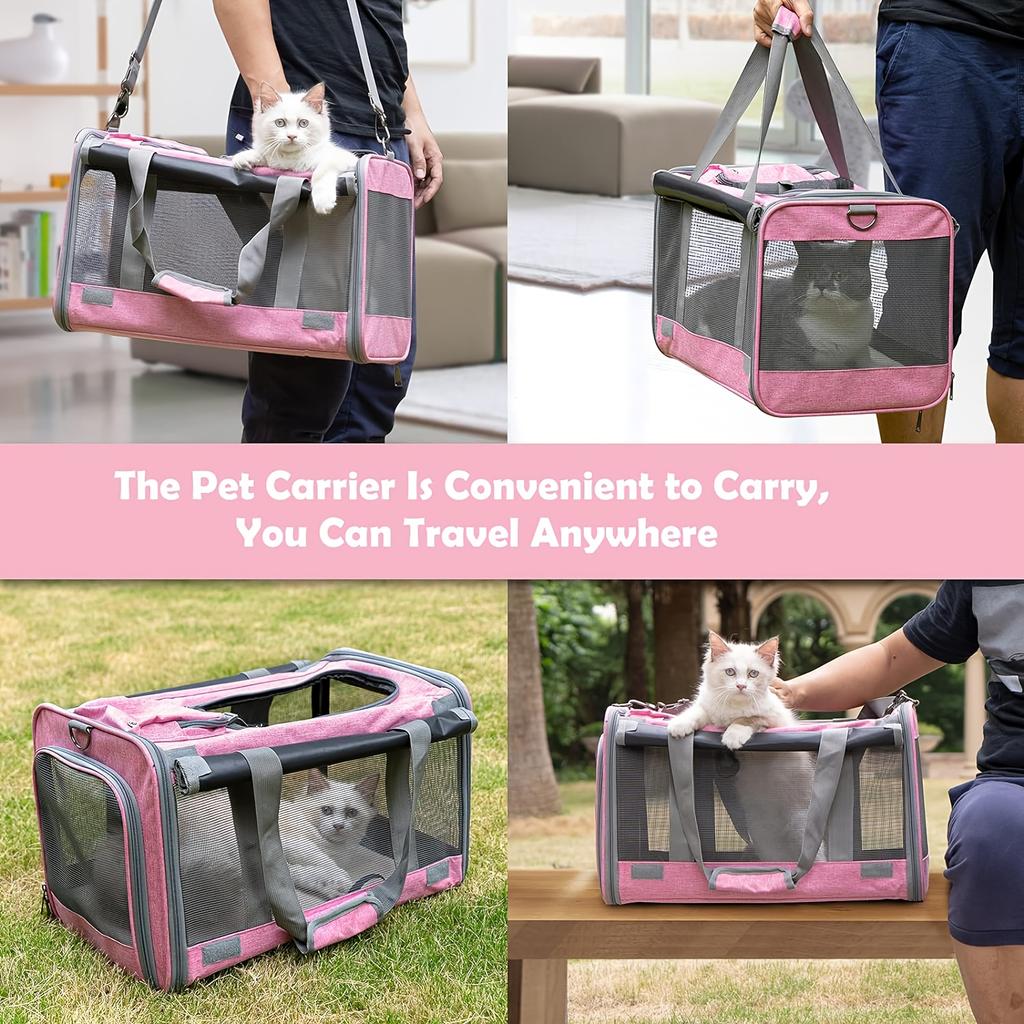 Trasportino per Animali Domestici per Gatti Grandi e Medi Trasportino Morbido per Gatti Grandi e Medi e Cuccioli Trasportini per Cani Trasportini per Gatti