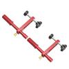 2PCS Bench Dogs Clamp 19mm Red Color Adjustable MFT Table Hold Down Clamp for Woodworking