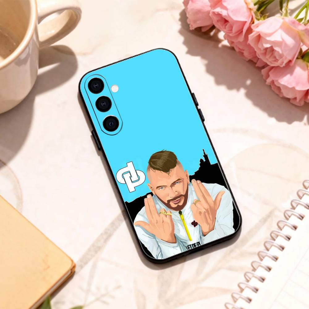 France Jul Rapper phone Case For Samsung Galaxy A73,A72,A71,A70,A53,A52,A51,Others Soft Black Shell