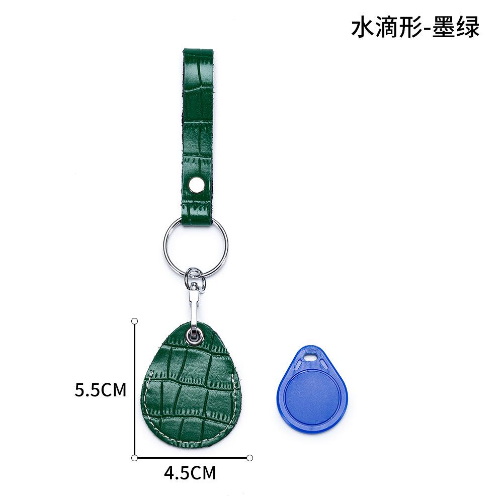 

Leather Airtag Card Holder Badge Wallet Portable Cover for Starline S96v2 Alarm Tag and Intercom Key Location Tracker Pouch Case