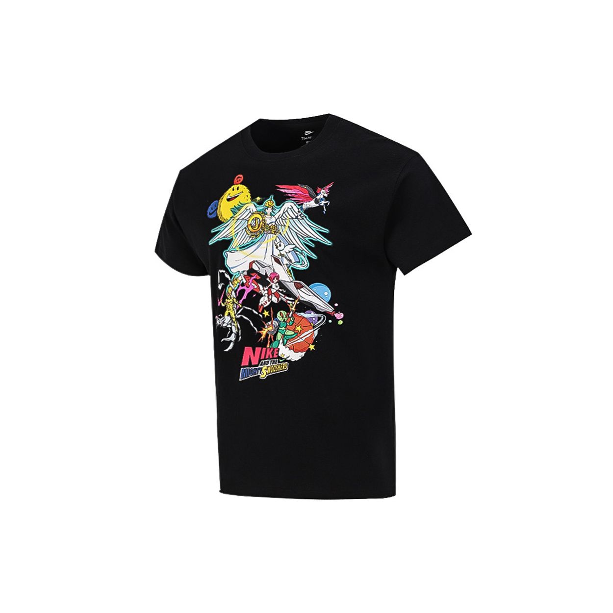 Nike Men s Sportswear Graphic Crew Neck T-Shirt Black DM7917-010 L