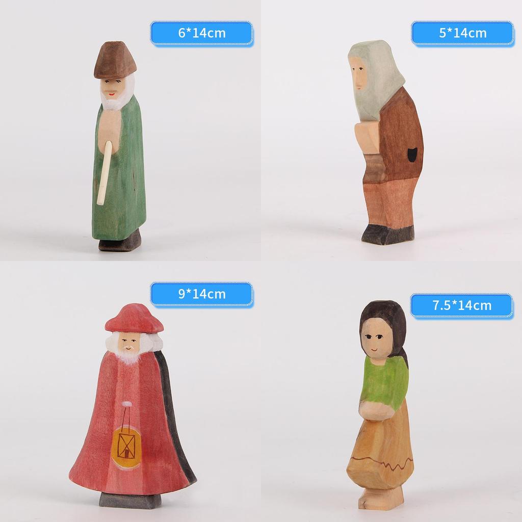Wooden Carving Figurine Diy Craft Kit For Home Decor And Gift Ideas