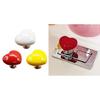 2pcs Quirky Toilet Press Button Water Press Flush Button Bathing Room Decors