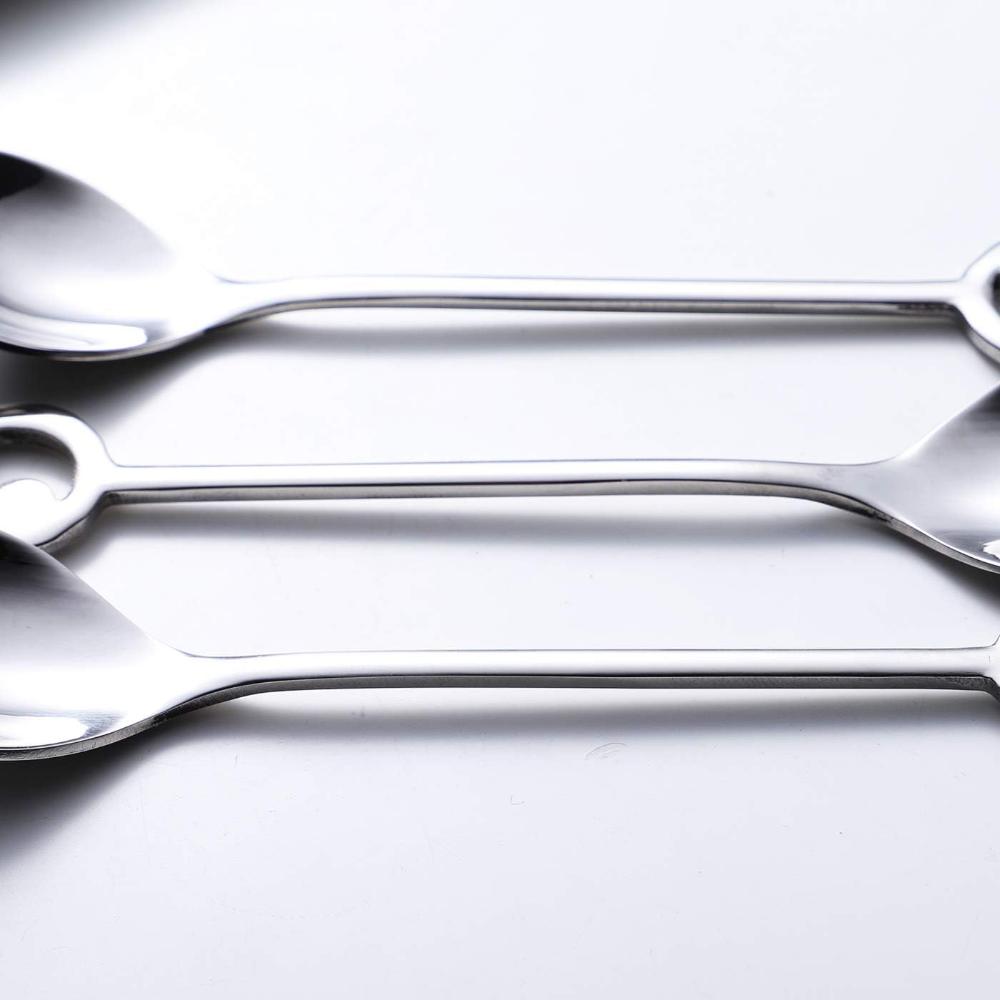 6 pezzi cucchiaino da caffè in acciaio inossidabile 304 cucchiaio da musica nota bar musica bar ghiaccio regalo creativo cucchiaio da mescolare accessori per la tavola