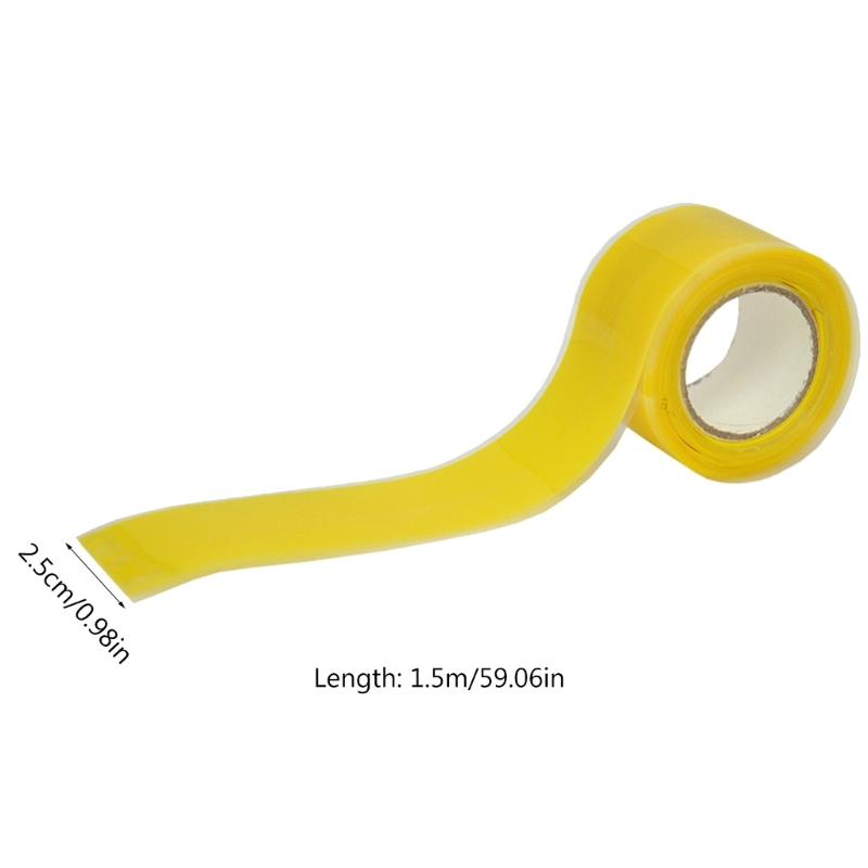 Nastro in Silicone 150CM 2.5CM per Attività Acquatiche Migliora Presa & Durata