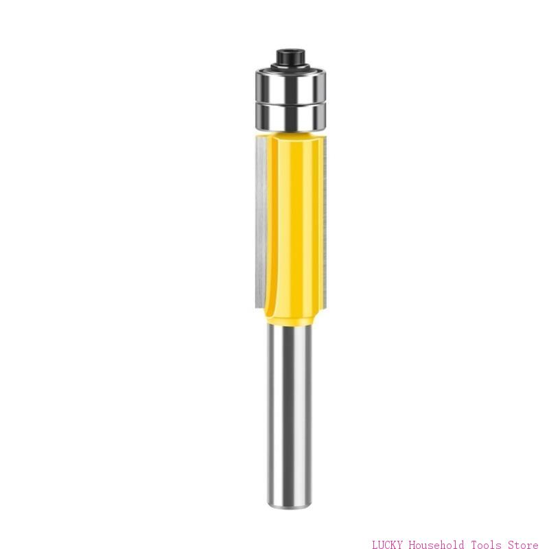 J0MC Multifunctional 8mm Shank End Mill 45# Steel Router Bit For Engraving Machines Trimmers And Routers