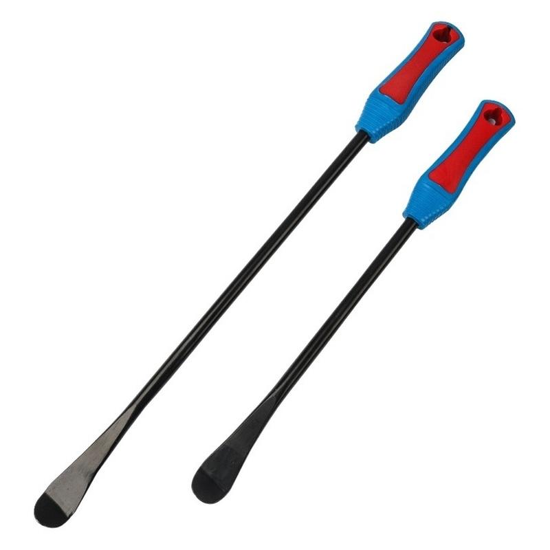 Car Motorcycle Bike Heavy Duty Tire Spoon Lever Bar Chrome Vanadium Steel Anti Slip Handle Professional Tire Repair Tools