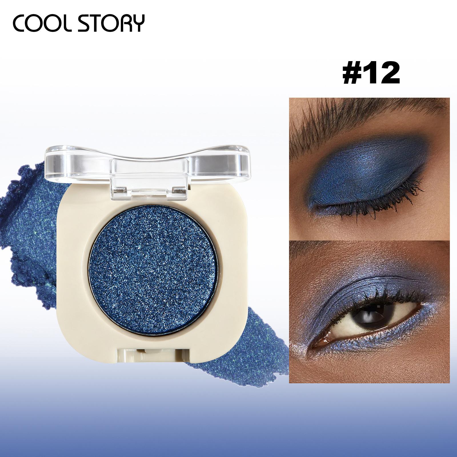 

Monochrome Glitter Champagne Eyeshadow Diamond Waterproof Matte Eyeshadow Palette Pearlescent Glitter Shiny Eyes Makeup Cosmetic