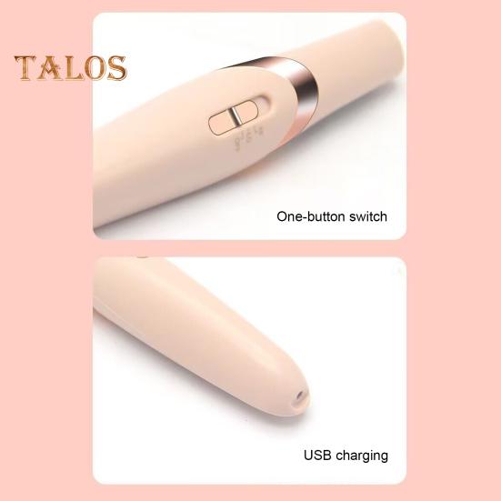 Electric Callus Remover for Feet Rechargeable Pedicure Wand with Coarse Abrasive Particles Cordless Pedicure Tool for Smooth Heels And Skin