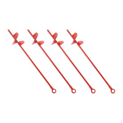 4 Heavy Duty Tent Anchor Stakes Easy To Use Accessories Pegs for Camping Tents Awnings