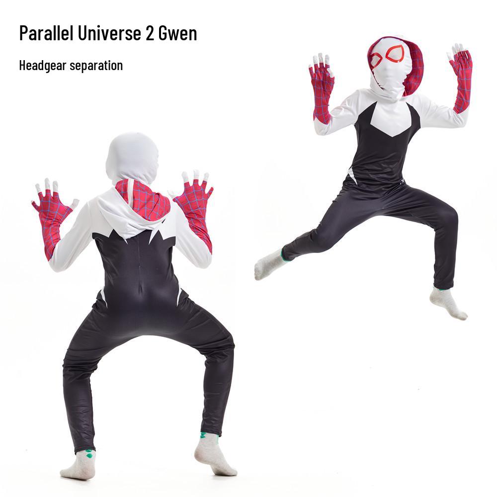 Spider-Man Miles & Gwen Jumpsuit Costume Set for Adults & Kids