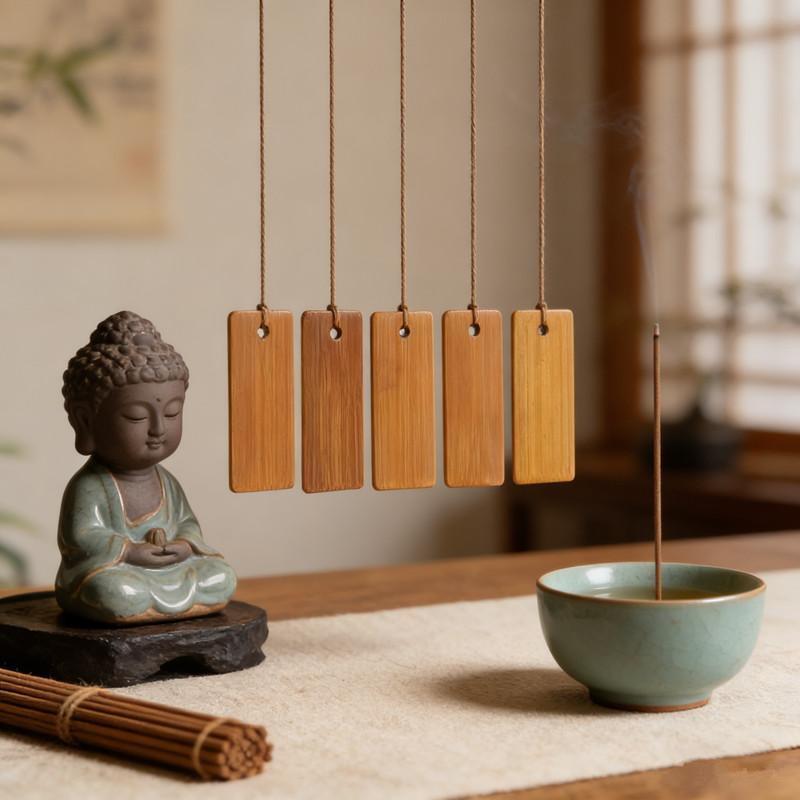 10Pcs Natural Wood Blanks Bamboo Tags For Keychain Rings Engraving Blanks Unfinished Tags Key Ring Tag