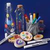 12 Colors Paint Pens,Waterproof Marker Fiber Nib,Drawing,DIY,Graffiti,Car Tire,Industrial Marking,Colorful Touch-Up Paint Marker