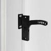 Universal Screen Door Handle & Latches Set Sturdy Aluminum Screen Door Lock & Handle Replacement for Secure Closure